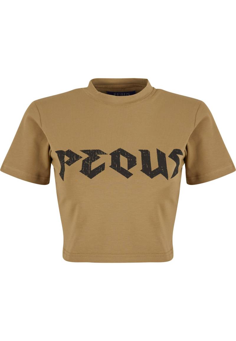 PEQUS T-Shirt "PEQUS PEQUS Band Logo Crop Tops" 1 Stk. von Pequs