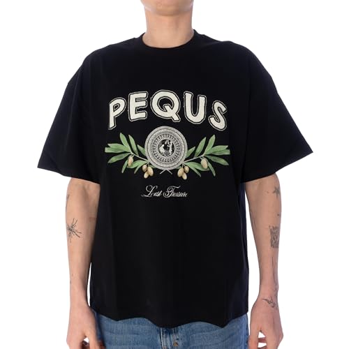 Pequs Olive Coin Relic T-Shirt Herren Shirt schwarz XXL von Pequs