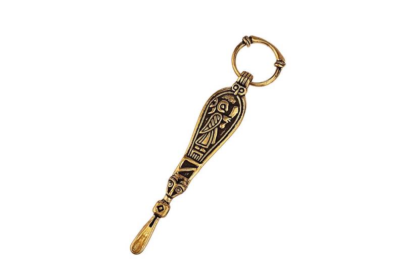 Pera Peris Wattestäbchen Wikinger Ohrlöffel aus Birka Bronze von Pera Peris