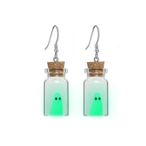 Geister-Ohrringe, leuchtet im Dunkeln, Halloween-Geister-Ohrringe, niedliche Geister-Ohrringe, baumelnde Halloween-Kostüme, Damen, 2025, Halloween-Schmuck, Geschenke für Frauen, Metall Geister-Ohrringe, leuchtet im Dunkeln, Halloween-Geister-Ohrringe, niedliche Geister-Ohrringe, baumelnde Halloween-Kostüme, Damen, 2025, Halloween-Schmuck, Geschenke für Frauen, Metall von Peraca Cris