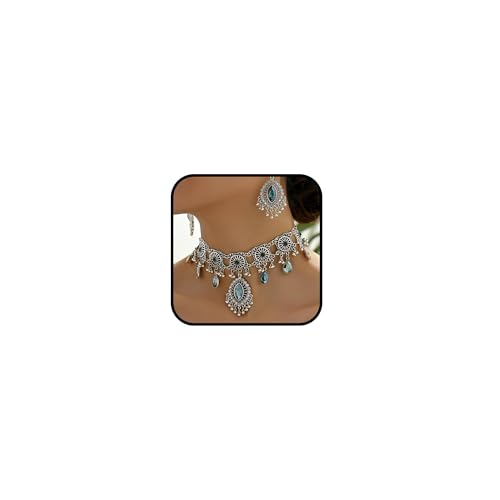 Peraca Cris Jhumkas Indische Ohrringe, lang, baumelnd, traditionelles Schmuck-Set für Damen, Hochzeit, Party, Geschenk, Zubehör, Metall Peraca Cris Jhumkas Indische Ohrringe, lang, baumelnd, traditionelles Schmuck-Set für Damen, Hochzeit, Party, Geschenk, Zubehör, Metall von Peraca Cris