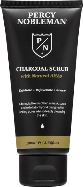 Percy Nobleman Charcoal Scrub With Natural AHAs 100 ml von Percy Nobleman