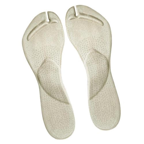 Perfeclan 2 Stück -Fußgewölbestützkissen, ergonomische Sandalenkissen für Männer, Hautfarbe, S von Perfeclan