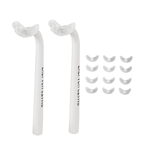 Perfeclan 2Pcs Winged Eyeliner Schablone DIY Untere Wimpern Extensions Wiederverwendbare Smoky Lidschatten Winged Tip Eyeliner Hilfe für, Weiß von Perfeclan