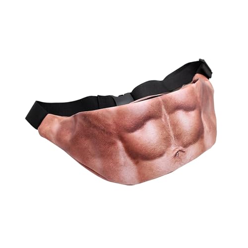 Perfeclan Bauch Hüfttasche Fanny Pack Modische Reißverschluss Pack Taschen Große Kapazität Umhängetasche für Sport Männer Frauen Reisen von Perfeclan