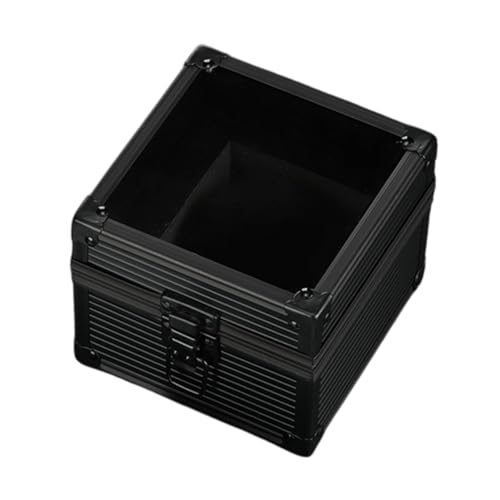 Perfeclan Einzelne Uhr Schmuck Box Uhr Reise Fall Männer Tragbare Schmuck Organizer Fall Armbanduhr Fall für Armband Chinesische Neue Jahr, Schwarz von Perfeclan