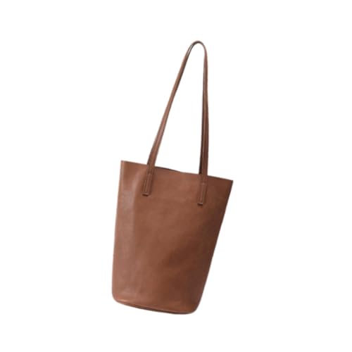 perfeclan Frauen Umhängetasche, Damen große Kapazität Reisen im Freien Urlaub Tasche, Hellbraun, L von Perfeclan