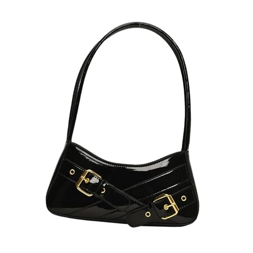 perfeclan Frauen Umhängetaschen Trendige Beutel Frauen Brieftasche Urlaub Urlaub Dating Gehen, Schwarz von Perfeclan