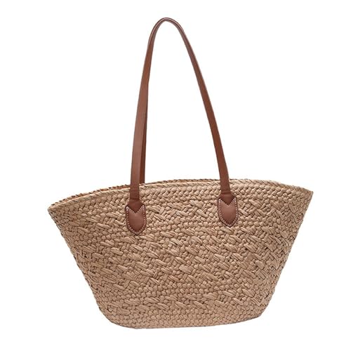 perfeclan Gewebte Umhängetasche Geldbörse Tragbare Handtasche für Straßenparty im Freien Sommerreisen im Freien, Schwarz von Perfeclan