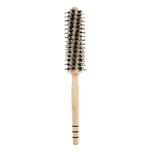 Perfeclan Haarbürste Aus Holz Haarbürste mit Holzborsten für Frauen Und Männer Zum Stylen Und für Trockenes Haar, 12 Reihe von Perfeclan