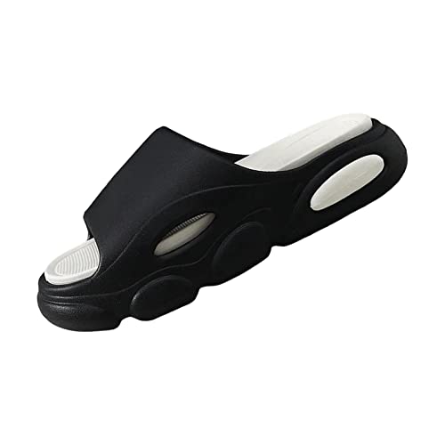 Perfeclan Hausschuhe Hausschuhe Offene Zehensandalen Dicke Plattform Erwachsene Strandhausschuhe Bodenrutschen Schuhe für Zuhause Haus Badezimmer Baden, Schwarz 39 bis 40 Perfeclan Hausschuhe Hausschuhe Offene Zehensandalen Dicke Plattform Erwachsene Strandhausschuhe Bodenrutschen Schuhe für Zuhause Haus Badezimmer Baden, Schwarz 39 bis 40 von Perfeclan