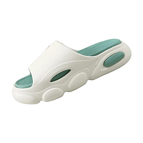 Perfeclan Hausschuhe Hausschuhe Offene Zehensandalen Dicke Plattform Erwachsene Strandhausschuhe Bodenrutschen Schuhe für Zuhause Haus Badezimmer Baden, Weiß 39 bis 40 Perfeclan Hausschuhe Hausschuhe Offene Zehensandalen Dicke Plattform Erwachsene Strandhausschuhe Bodenrutschen Schuhe für Zuhause Haus Badezimmer Baden, Weiß 39 bis 40 von Perfeclan
