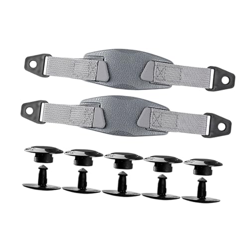 Perfeclan Lochschuhe Rückengurt, Abnehmbar, EVA, Schuhknöchelgurt für Clogs Hausschuhe Slide Herren, Grau von Perfeclan