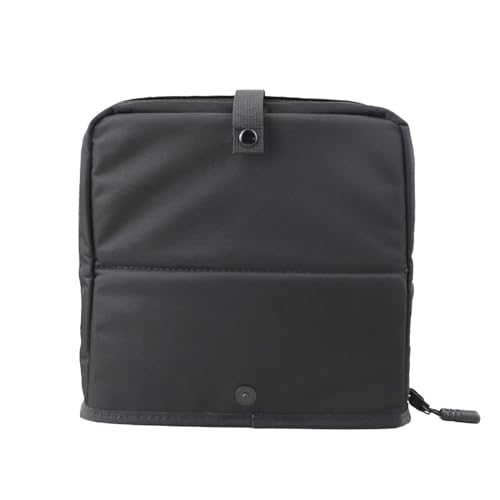 Perfeclan Make-up-Pinsel-Tasche, tragbare Tragetasche mit Reißverschluss, Faltbare Kosmetiktasche für Lidschattenpinsel, Damen und Mädchen von Perfeclan