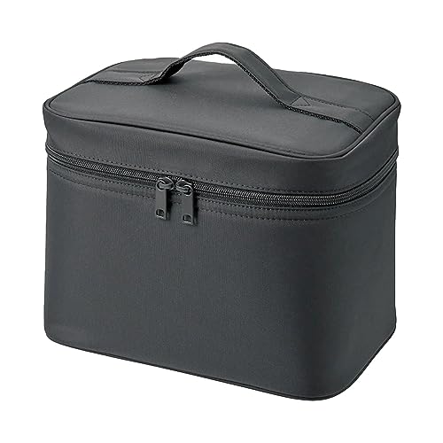 Perfeclan Make-up-Tasche, Aufbewahrungstasche, multifunktional, mit Tragegriff, Make-up-Organizer-Tasche, Kosmetiktasche für Hautpflegeprodukte, Foundation, l von Perfeclan