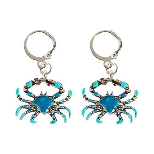 Perfeclan Ohrhänger, Schmuck, Geschenk, Accessoires, Legierung, Tropfenohrringe, kreativ für den Alltag, Hochzeit, Valentinstag, Verlobung, Blau Perfeclan Ohrhänger, Schmuck, Geschenk, Accessoires, Legierung, Tropfenohrringe, kreativ für den Alltag, Hochzeit, Valentinstag, Verlobung, Blau von Perfeclan