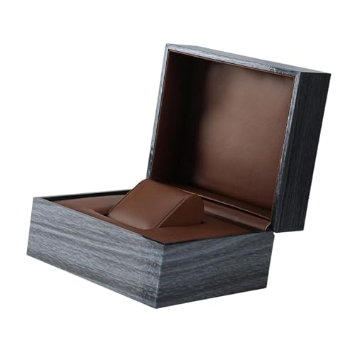 Perfeclan Schmuckschatulle für einzelne Uhren, Armbanduhrenetui, Luxus-Armbandhalter für Herren, Uhrenbox, Uhrenetui, Schmuck-Organizer, Etui für Armbänder Perfeclan Schmuckschatulle für einzelne Uhren, Armbanduhrenetui, Luxus-Armbandhalter für Herren, Uhrenbox, Uhrenetui, Schmuck-Organizer, Etui für Armbänder von Perfeclan