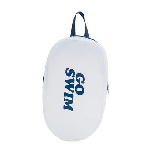 perfeclan Strandbeutel Toilettenbeutel Fitness Frauen Multifunktional mit Reißverschluss großer Kapazität Sommer wiederverwendbarer Pool Schwimmbag, 19cmx6.5cmx28cm von Perfeclan