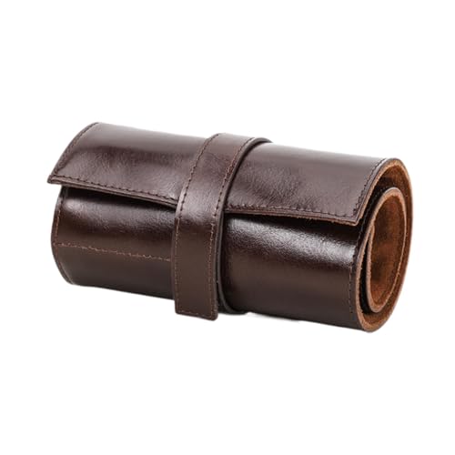 Perfeclan Uhrenbox-Organizer, Uhrenvitrine, Uhrenetui aus mit 6 Fächern, multifunktionaler Uhrenhalter als Geschenk für Frauen und Väter von Perfeclan