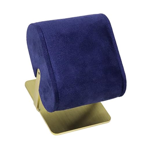 Perfeclan Uhrenhalterständer, Schmuckständer, Herren-Schmuckständer, stilvoller Schmuck-Organizer, Armreifhalter für Showcase Store, Blau von Perfeclan