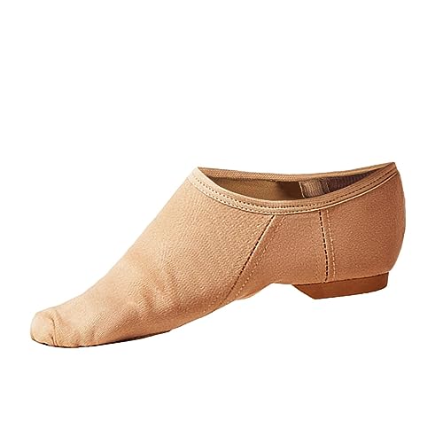 Perfeclan Weiche Ballettschuhe, Tanzschuhe, Tanzbekleidung, Jazzschuhe, Slip-on-Ballettpantoffeln, Ballerina-Schuhe für Damen, Mädchen, Jungen, Fitness, 39 von Perfeclan