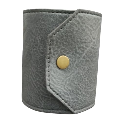 Perfeclan Wrap Wallet Kompakter, Leichter Organizer für Frauen, Festliche Einkäufe und, Grau von Perfeclan