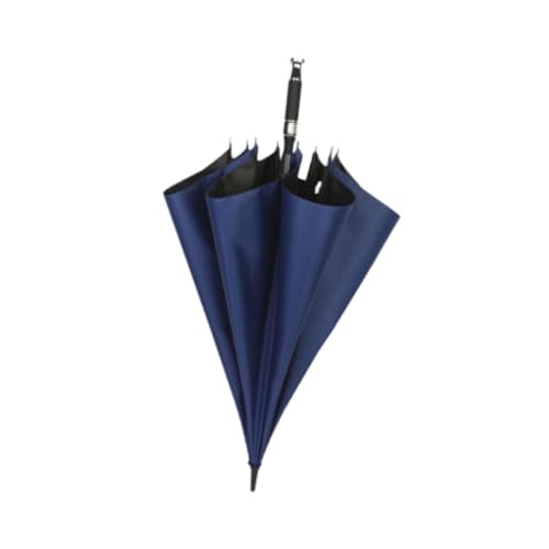 Regenschirm Dekor Großer automatisch öffnender Regenschirm für Outdoor-Sport Reisen Sommer, Blau von Perfeclan