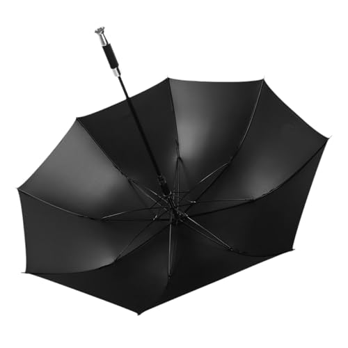 Regenschirm Dekor Großer automatisch öffnender Regenschirm für Outdoor-Sport Reisen Sommer, Schwarz Regenschirm Dekor Großer automatisch öffnender Regenschirm für Outdoor-Sport Reisen Sommer, Schwarz von Perfeclan