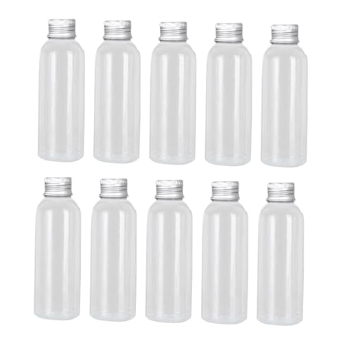 perfeclan 10 Stück fahren Flaschen für Toilettenartikel mit Schraubendeckel 100 ml tragbarer Leckdichtspender Probenflaschen zum Make -up -Entferner perfeclan 10 Stück fahren Flaschen für Toilettenartikel mit Schraubendeckel 100 ml tragbarer Leckdichtspender Probenflaschen zum Make -up -Entferner von Perfeclan