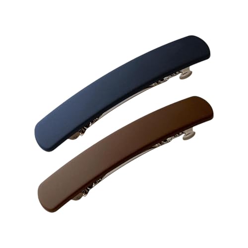 perfeclan 2 Stücke Haar Barrettes für Frauen Nicht -Slip -Kopfbedeckung Metall elegant für dicke Haare von Perfeclan