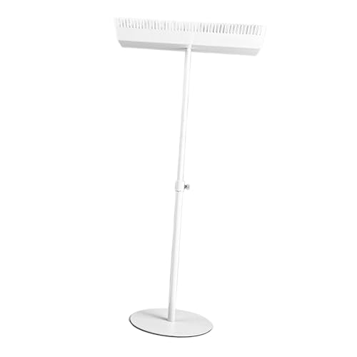 perfeclan Acrylhaarerweiterung Stand Display Halter Home Vielseitiger Speicherhalter Rack Organizer zum Abkämmen des Styling -Webens, Weiß von Perfeclan