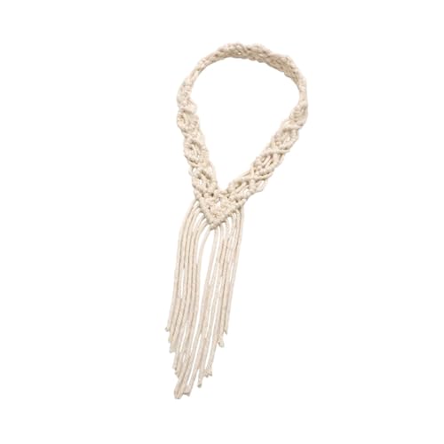 perfeclan Boho Stirnband Gewebtes Haar Zubehör Haarring Hochzeitsschleier Handgemachter Braut Kopfschmuck Haarteil für Freizeit Abschlussball, Gesamtlänge 40cm perfeclan Boho Stirnband Gewebtes Haar Zubehör Haarring Hochzeitsschleier Handgemachter Braut Kopfschmuck Haarteil für Freizeit Abschlussball, Gesamtlänge 40cm von Perfeclan