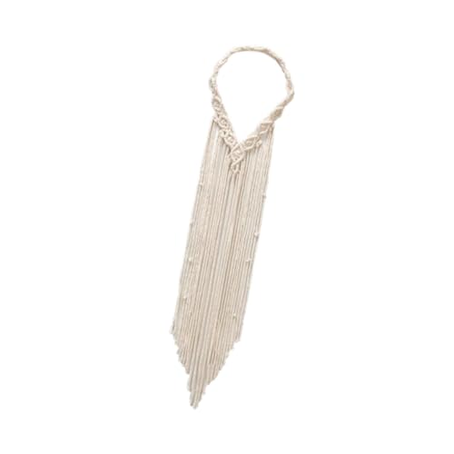 perfeclan Boho Stirnband Gewebtes Haar Zubehör Haarring Hochzeitsschleier Handgemachter Braut Kopfschmuck Haarteil für Freizeit Abschlussball, Gesamtlänge 75cm perfeclan Boho Stirnband Gewebtes Haar Zubehör Haarring Hochzeitsschleier Handgemachter Braut Kopfschmuck Haarteil für Freizeit Abschlussball, Gesamtlänge 75cm von Perfeclan