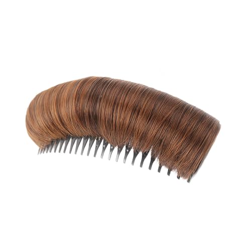 perfeclan Bump It up Base Unsichtbares Haarpolster Erhöhung Erhöhtes Polster Zubehör Styling Puff Kissen Volumeneinsätze, Braun von Perfeclan