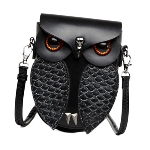 perfeclan Crossbody Bag Verstellbare Gurt Geldbeutel für Festival Frauen Männer Erwachsene Halloween von Perfeclan