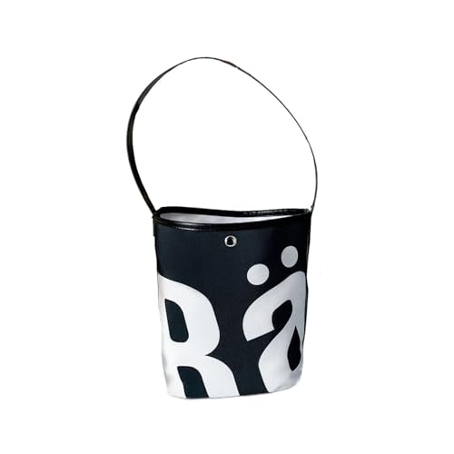 perfeclan Damen-Beuteltasche, leichte Unterarmtasche, stilvolle Tragetasche für Verabredungen und die Arbeit, Schwarz von Perfeclan