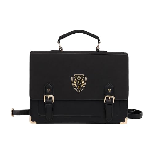 perfeclan Damen-Umhängetasche, stilvolle, einfache Handtasche für den Weg zur Arbeit, den Urlaub, Schwarz perfeclan Damen-Umhängetasche, stilvolle, einfache Handtasche für den Weg zur Arbeit, den Urlaub, Schwarz von Perfeclan