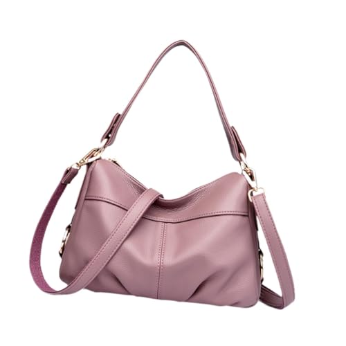 perfeclan Damen Umhängetasche Mode Vielseitige Unterarm Tasche für Pendler Straße, Lila von Perfeclan