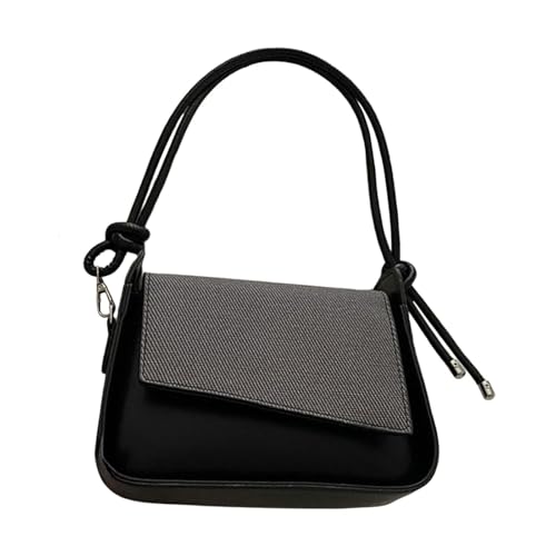 perfeclan Damen Umhängetasche aus, elegant, für Urlaub, Dating, Shopping, Schwarz von Perfeclan