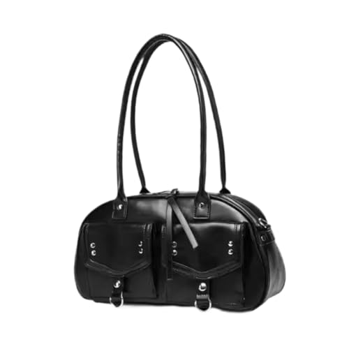 perfeclan Damen-Unterarmtasche, schwarz, stilvolle Umhängetasche für Geburtstag, Shopping, Partygeschenke perfeclan Damen-Unterarmtasche, schwarz, stilvolle Umhängetasche für Geburtstag, Shopping, Partygeschenke von Perfeclan