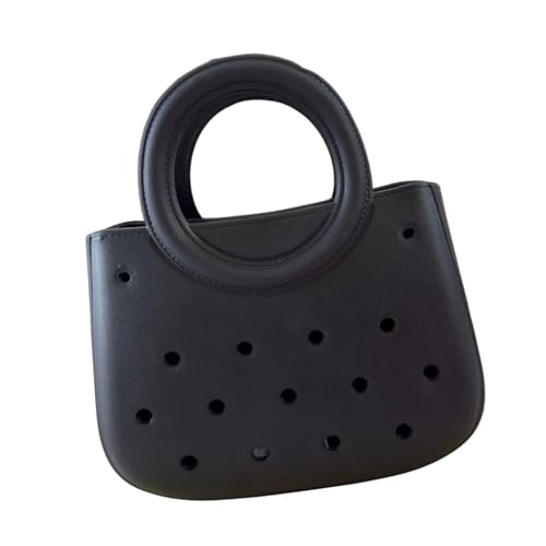 perfeclan Frauen Strandbeutel wasserdicht, Schwarz von Perfeclan