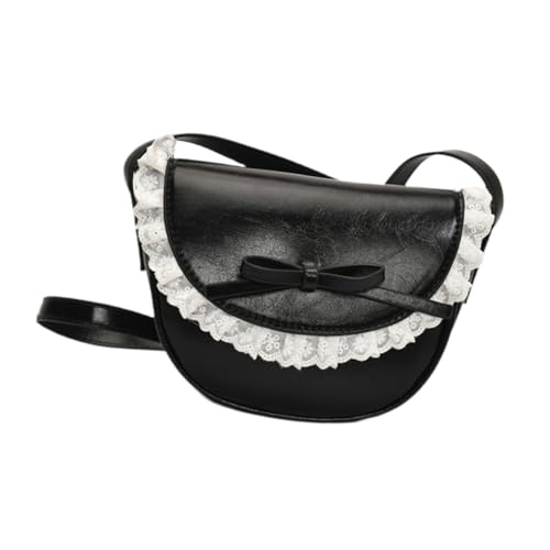 perfeclan Frauen Umhängetasche tragbare Crossbody -Tasche zum Valentinstag Jubiläen Geschenk, Schwarz von Perfeclan