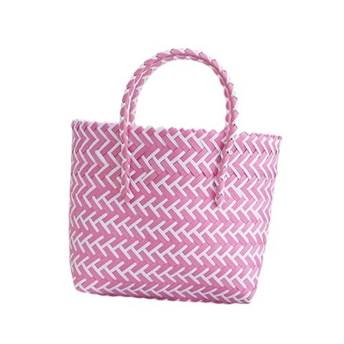 perfeclan Gewebte Damenhandtasche, leicht zu reinigen, offene Tragetasche für, Dating, Pendeln, Picknick perfeclan Gewebte Damenhandtasche, leicht zu reinigen, offene Tragetasche für, Dating, Pendeln, Picknick von Perfeclan