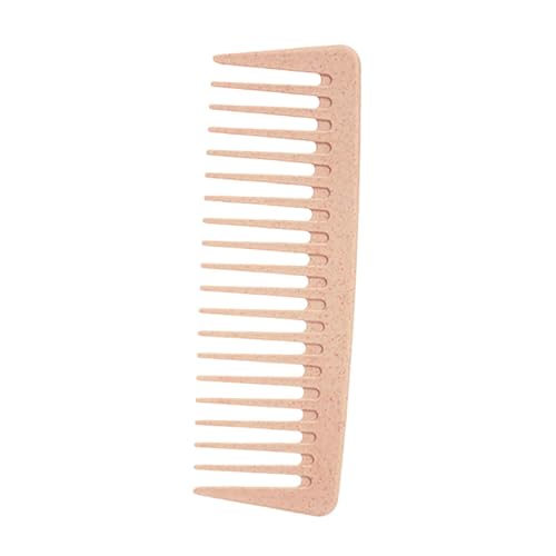 perfeclan Haarbürste zum Entwirren, Haarkamm, leicht, professioneller Salon-Kamm mit breiten Zähnen, Haarkamm zum Entwirren für Zuhause, Frauen und Männer, Rosa von Perfeclan