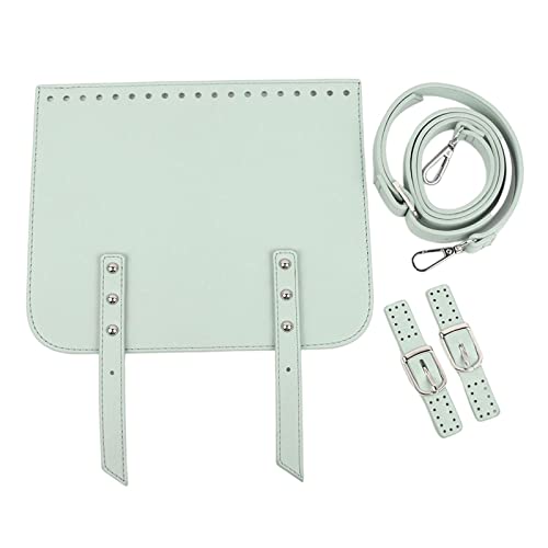 perfeclan Handgemachte Taschenherstellung Zubehör Umhängetasche Abdeckung PU Verstellbarer Schultergurt Basis Geldbörse Herstellung DIY für Rucksack Geldb, von Perfeclan