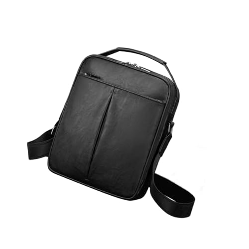 perfeclan Herren Umhängetasche Geldbörse Bag für Trekking Reiten Walking Gym Arbeiten, Schwarz, M von Perfeclan