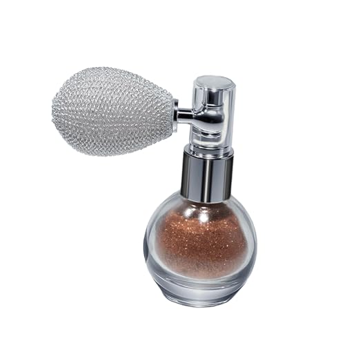 perfeclan Highlighter-Puderspray, leicht, glänzend, für Damen, Körper-Glitzerpuder für Festivals, Bühnenpartys, 0.6 von Perfeclan