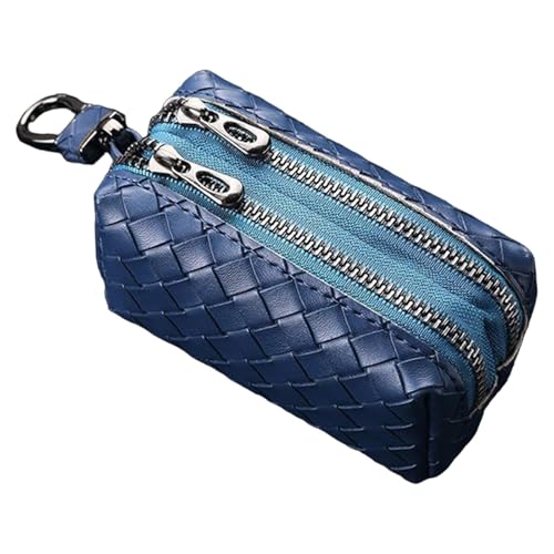 perfeclan Kleine Geldbörse, Brieftasche, Autoschlüsseletui, vielseitige Kopfhörertasche für Dating, Straßenparty, Blau von Perfeclan