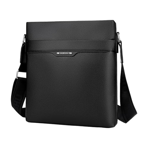 perfeclan Männer Schulter Tasche Verstellbarer Schulter Gurt für Trekking Klettern Outdoor Sport, Schwarz perfeclan Männer Schulter Tasche Verstellbarer Schulter Gurt für Trekking Klettern Outdoor Sport, Schwarz von Perfeclan