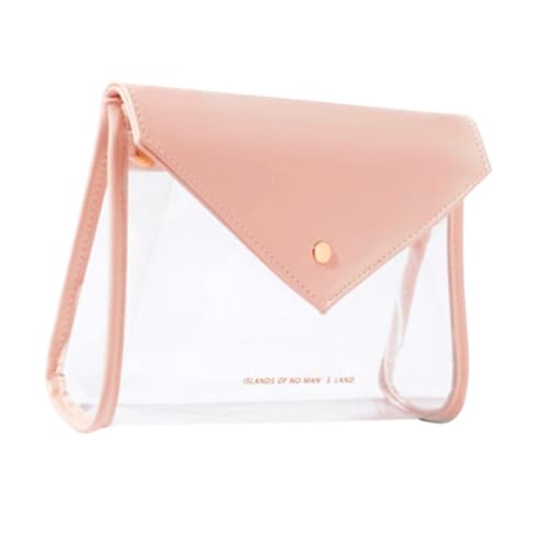 perfeclan Reisen -Toilettenbeutel für Frauen und Männer Toilettenartikel Aufbewahrung Make -up -Beutel wasserdicht für Reisurlaub Camping Badezimmergeschäft, Rosa von Perfeclan